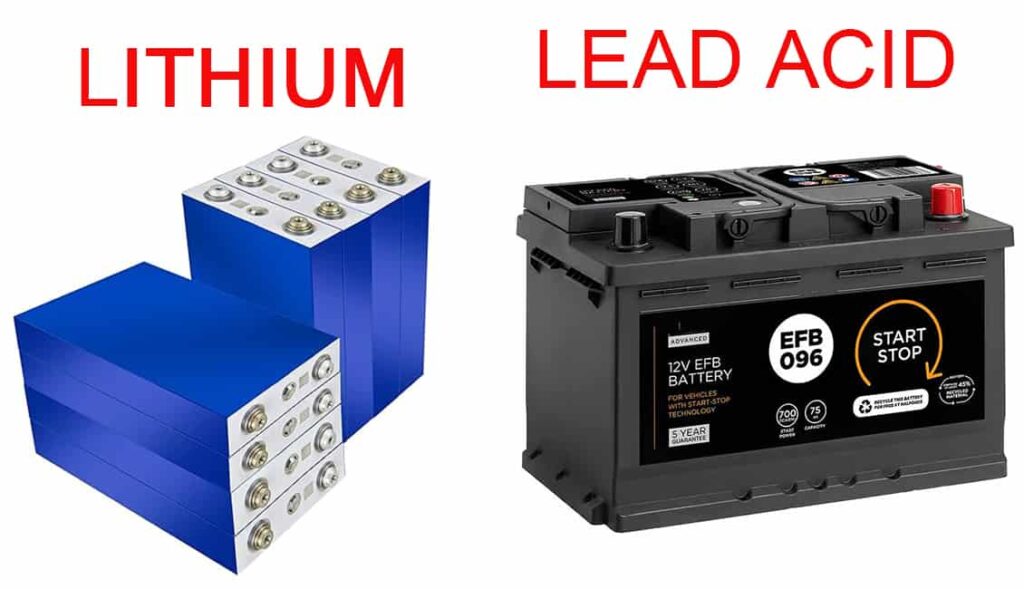 LITHIUM vs lead acid