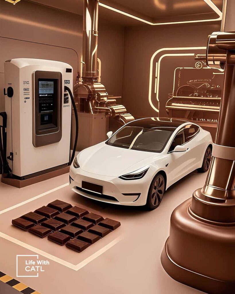 When battery swapping becomes as silky and sweet as chocolate