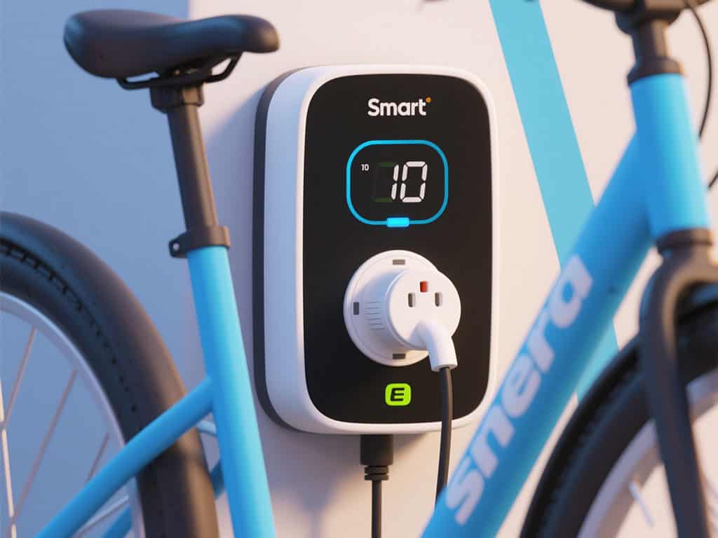 Smart plug and timer to automate e-bike charger cut-off